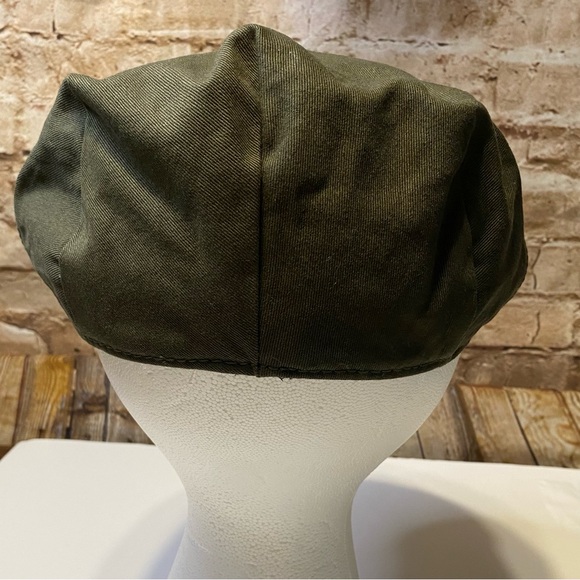 Men’s Classic News Boy Flat Hat -Army Green - Picture 4 of 13